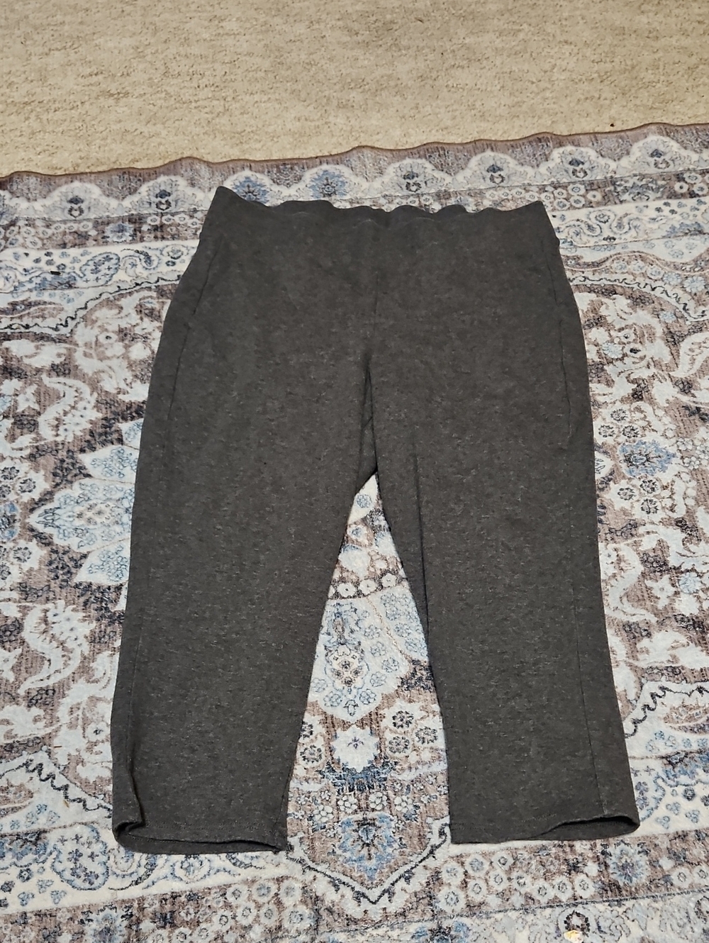 torrid Charcoal Capri Leggings